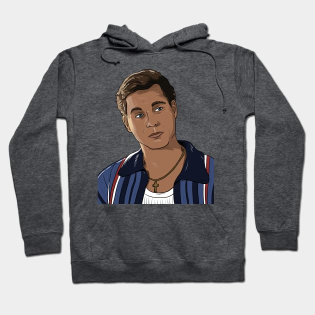 Ray Liotta Hoodie by Black Snow Comics